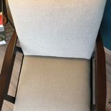 Lot of 2 Scandinavian style armchairs