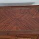 Directory style marquetry side table