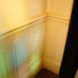 Old glass door solid oak 1960