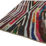 Tapis boho recyclé turc fait main 200 cm x 296 cm