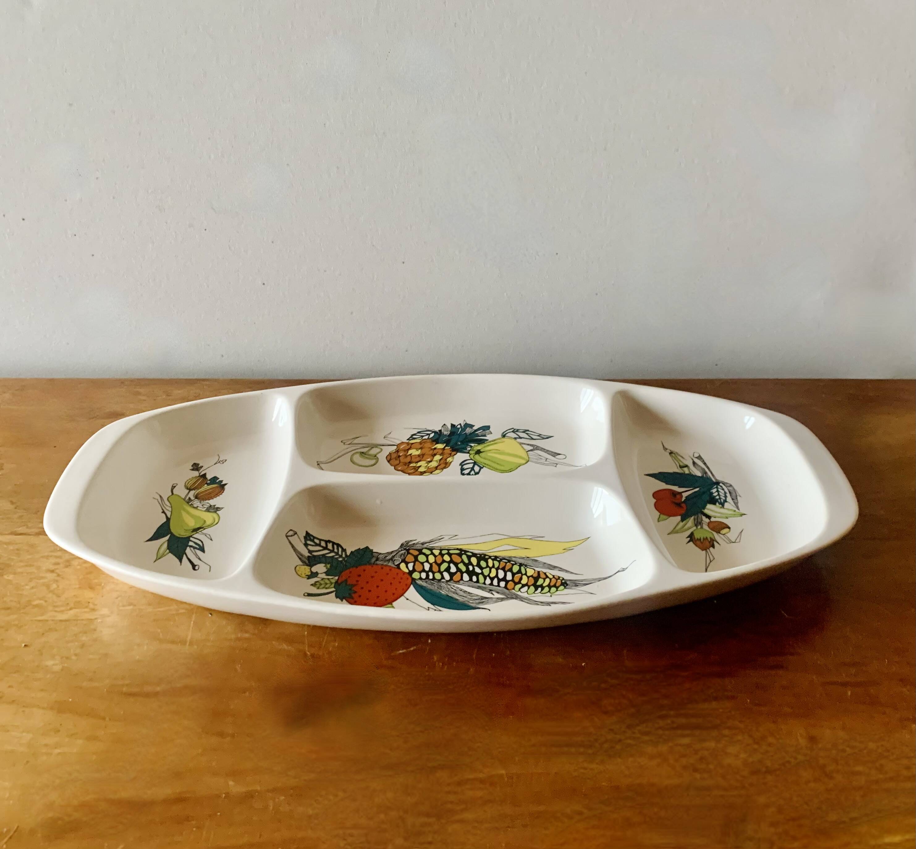 Villeroy and Boch Primabella - Vintage ceramic dish for appetizers and small hors d'oeuvres