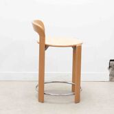 Bruno Rey oak high chair