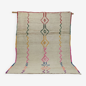 Tapis Marocain berbère 288 x 196 cm tapis Azilal en laine