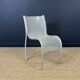 Ensemble de 4 chaises FPE par Ron Arad pour Kartell gris translucide années 2000 Italie