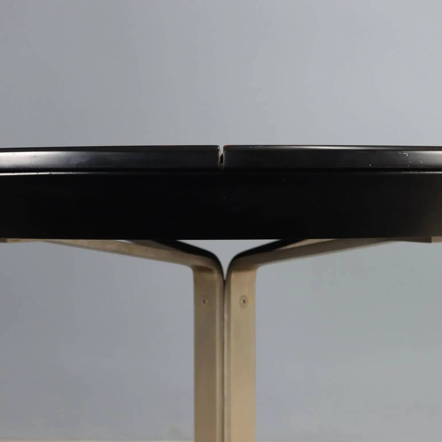 Formanova table vintage design G. Moscatelli in wood, Italy, 1970s