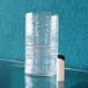 Vintage Structured Glass Vase by Willem Heesen for Leerdam Glass Factory
