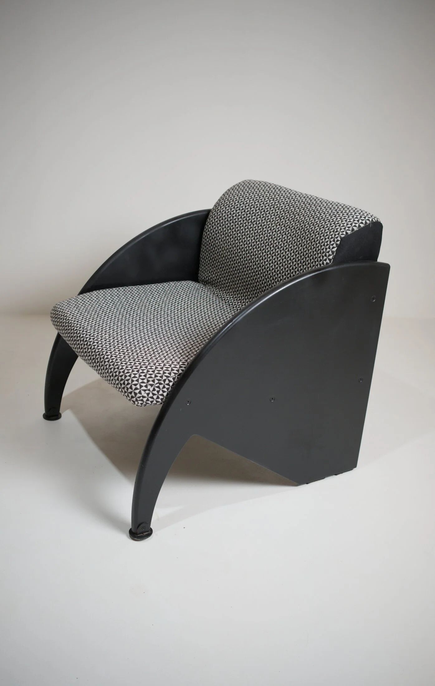 Fauteuil postmoderne, années 80