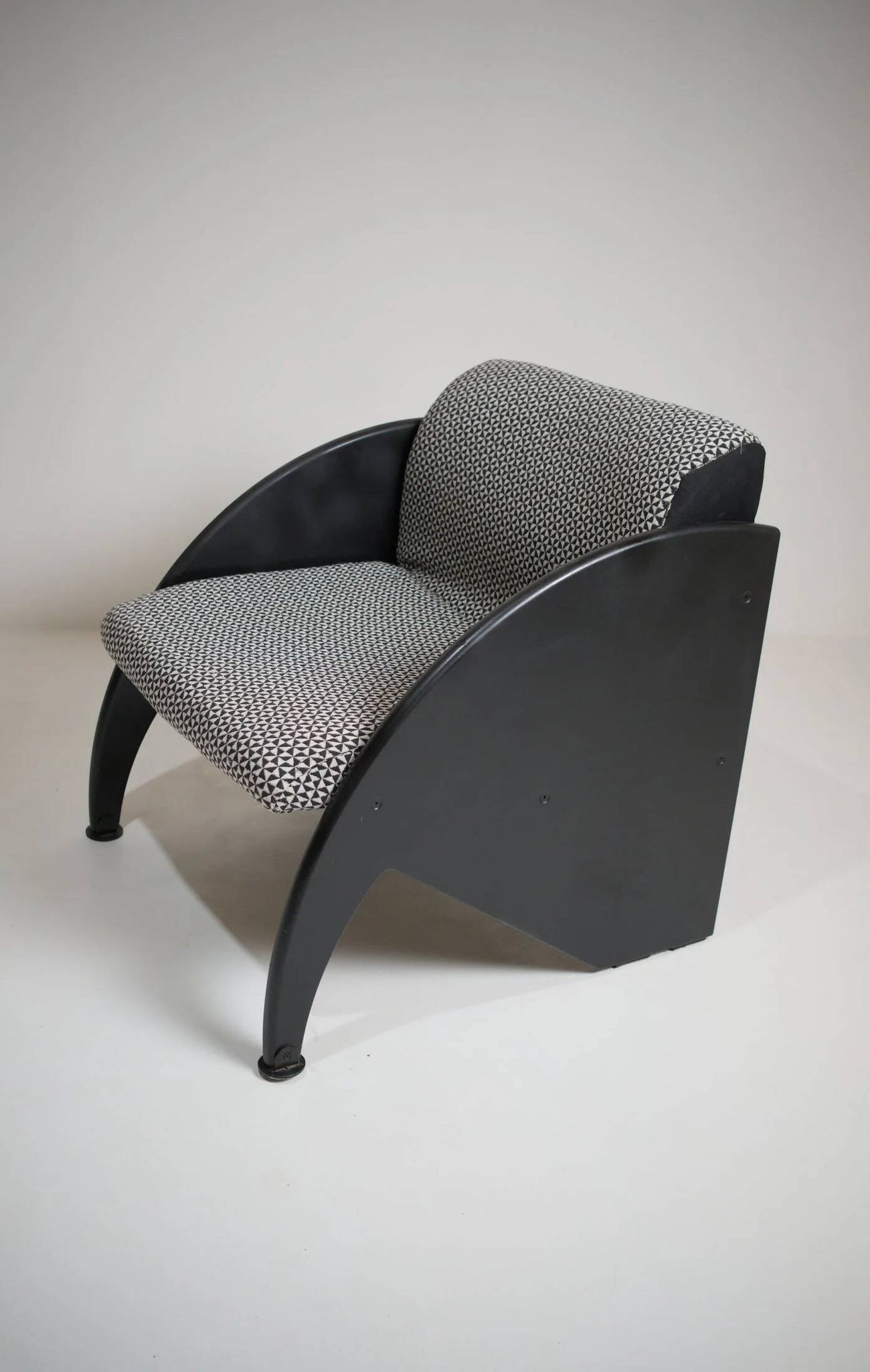 Fauteuil postmoderne, années 80