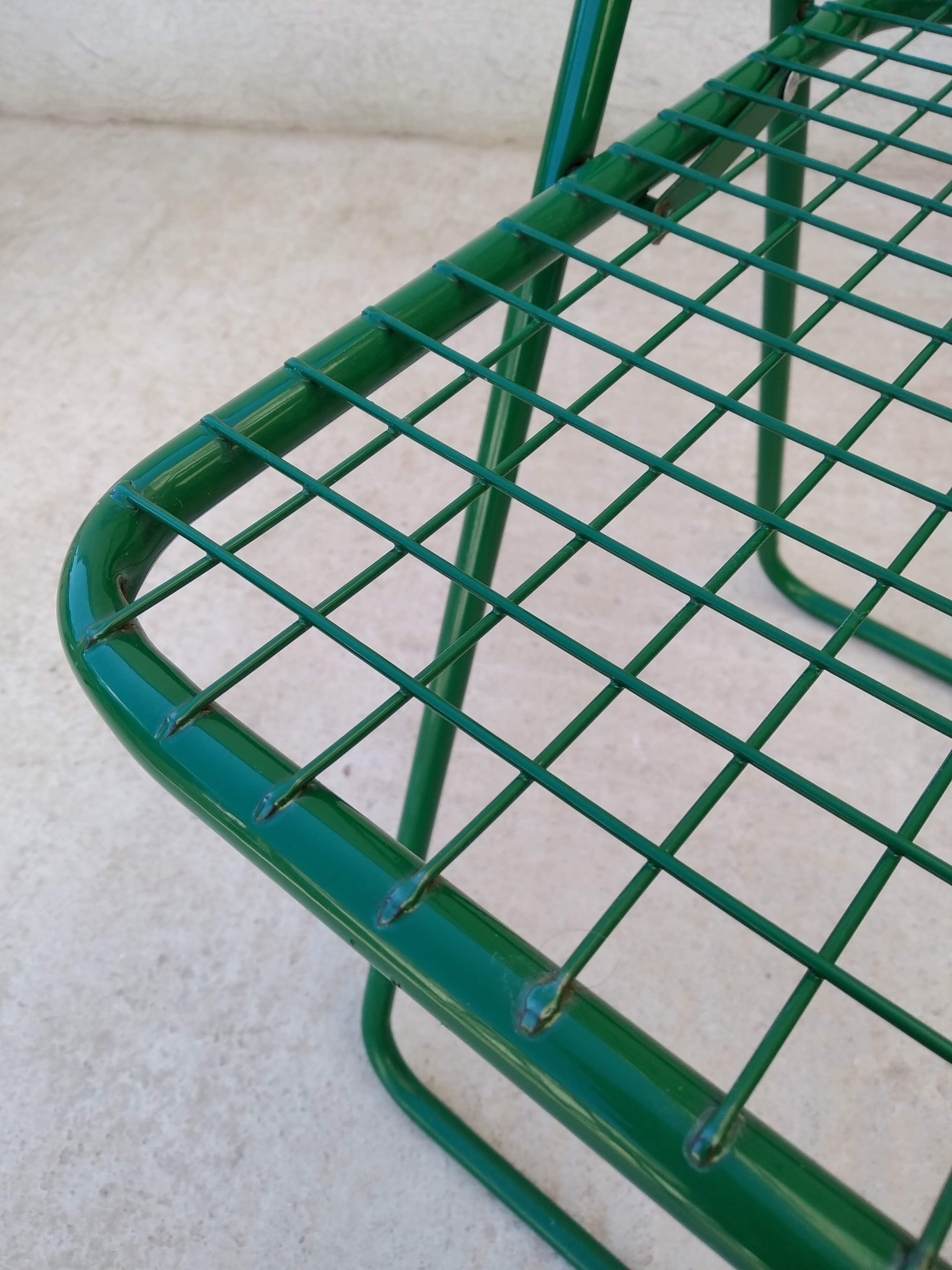 Chaise pliante Ted Net  Niels Gammelgaard pour Ikéa Années 70