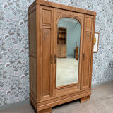 Art Deco oak wardrobe (renovated)