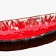 1960s large fruit bowl/centrepiece "Pirogue" Vallauris style