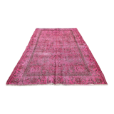 Vintage distressed turkish rug