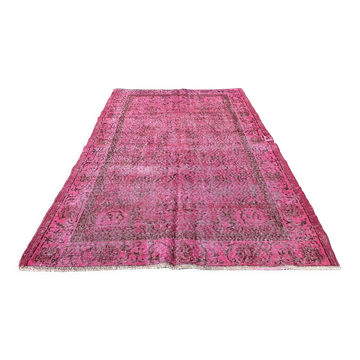 Vintage distressed turkish rug