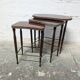Trio de tables gigognes forme rognon