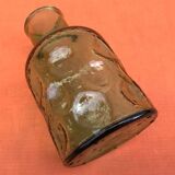 1970s Bubble glass and coloured orangeade jug