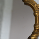 Miroir doré vintage