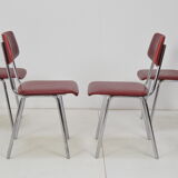 Set of four chairs, Czechoslovakia, 1970s.