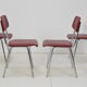 Set of four chairs, Czechoslovakia, 1970s.