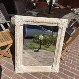 Carved mirror