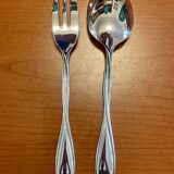 Christofle Galéa, 2 serving cutlery in very good condition.