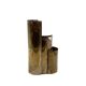 Mid-century set of 3 silver-plated vases, GiBi Italy 1970s