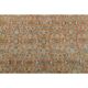 Vintage Turkish Oushak handmade wool cotton orange rug 161x267