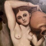 Oil on canvas, early 20th century