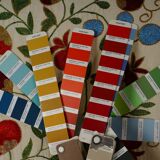 Vintage Turkish rug hand-knotted 50x95cm