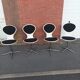 Vintage plywood swivel chairs by Elmar Flötotto - 1960