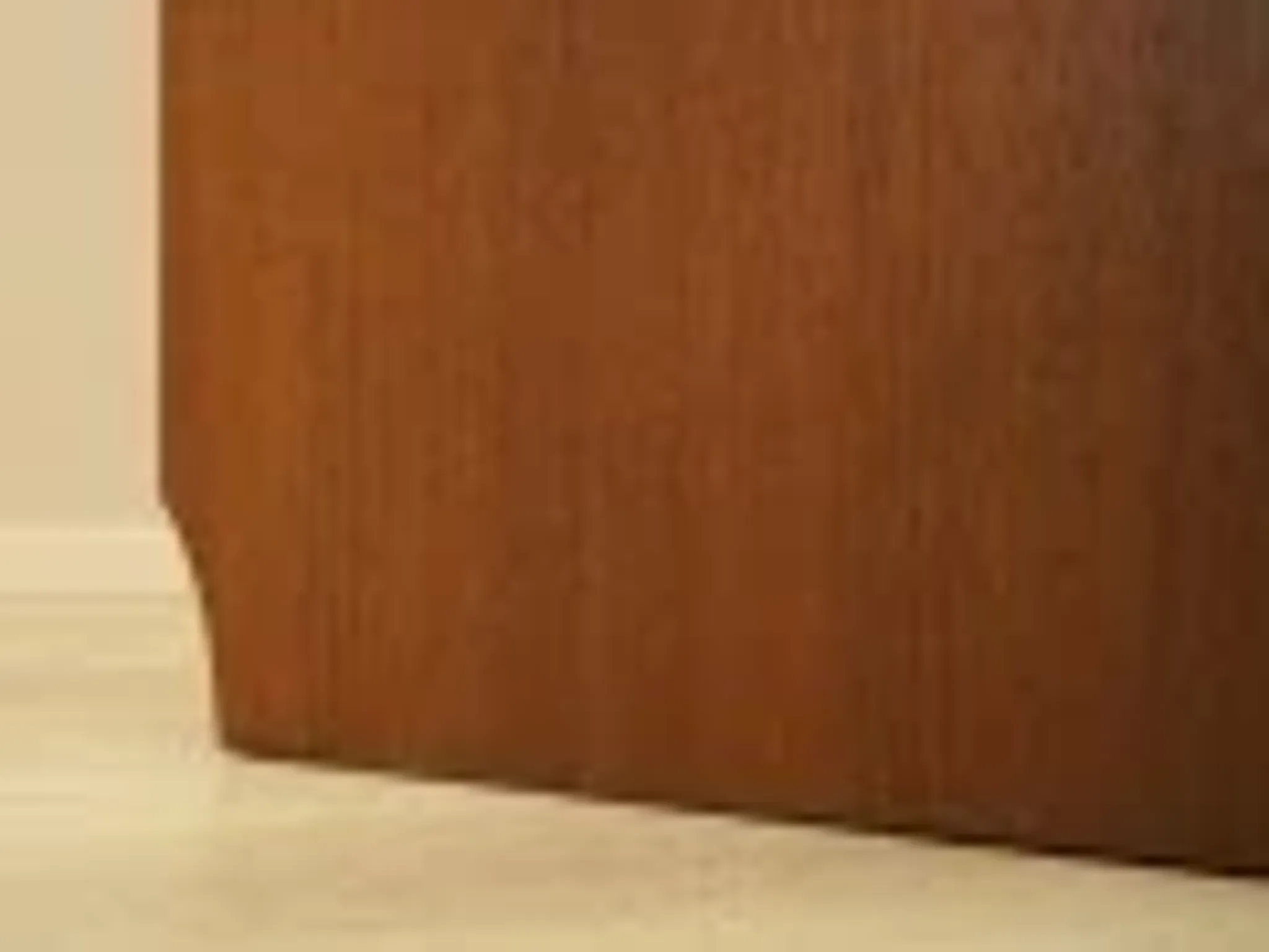 Danish teak veneered bookcase with sliding doors, 1970s