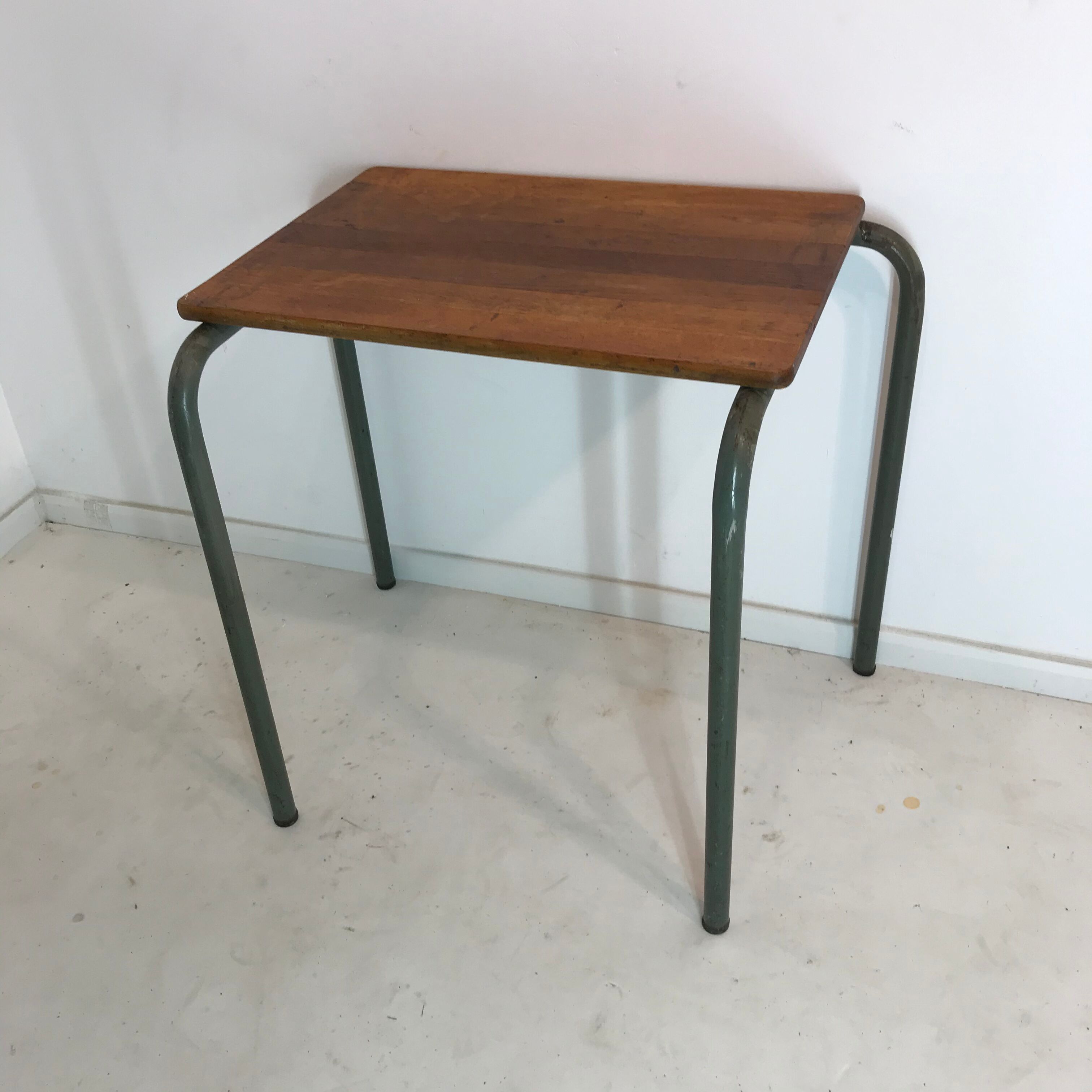 Student desk in the 1950