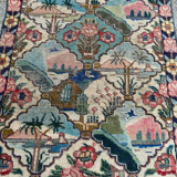 Vintage decorative carpet Mahal 129x79cm