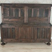 Interwar Oak Sideboard in Dark Brown, 1930s
