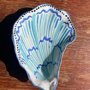 Lot 2 coupelles en forme d’huître