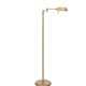 Brass Swing Arm Library floor lamp Holtkoetter Germany 1980s