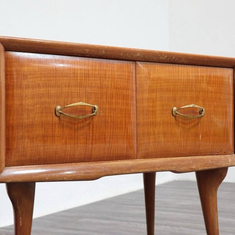 Mid-Century Modern Nightstands in the style of Gio Ponti, 1950s, Set of 2