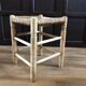Tabouret bois et herbe de mer