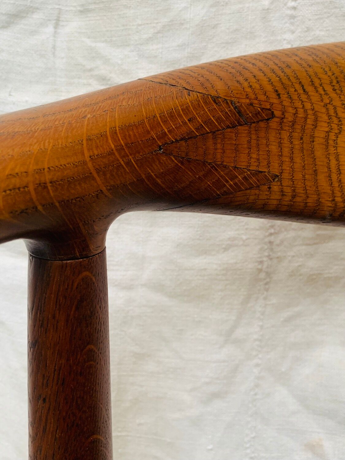 1950s Danish Hans Wegner Oak Model 503 Armchair