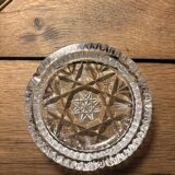 Cut crystal ashtray – in the style of Bohemian crystal