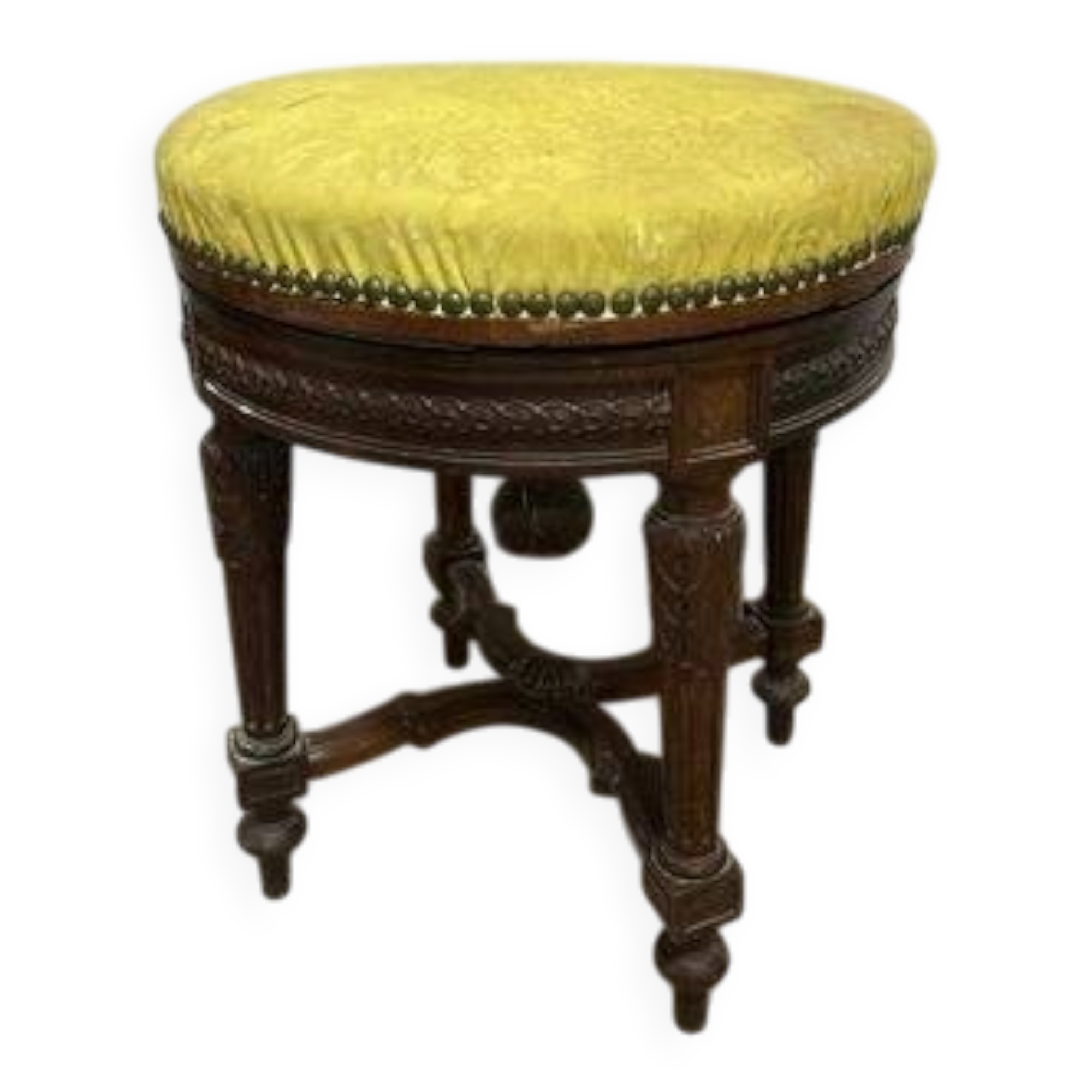 Old piano stool