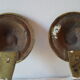 Brass patères