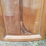 Pair of solid wood Art Deco doors