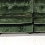 Canapé modulable en velours Amanta Mario Bellini pour C&B Italia