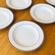 Hollow plates in Italian porcelain Tognana