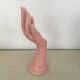Main baguier soliflore rose pastel