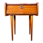 Vintage bedside, scandinavian style, circa 60