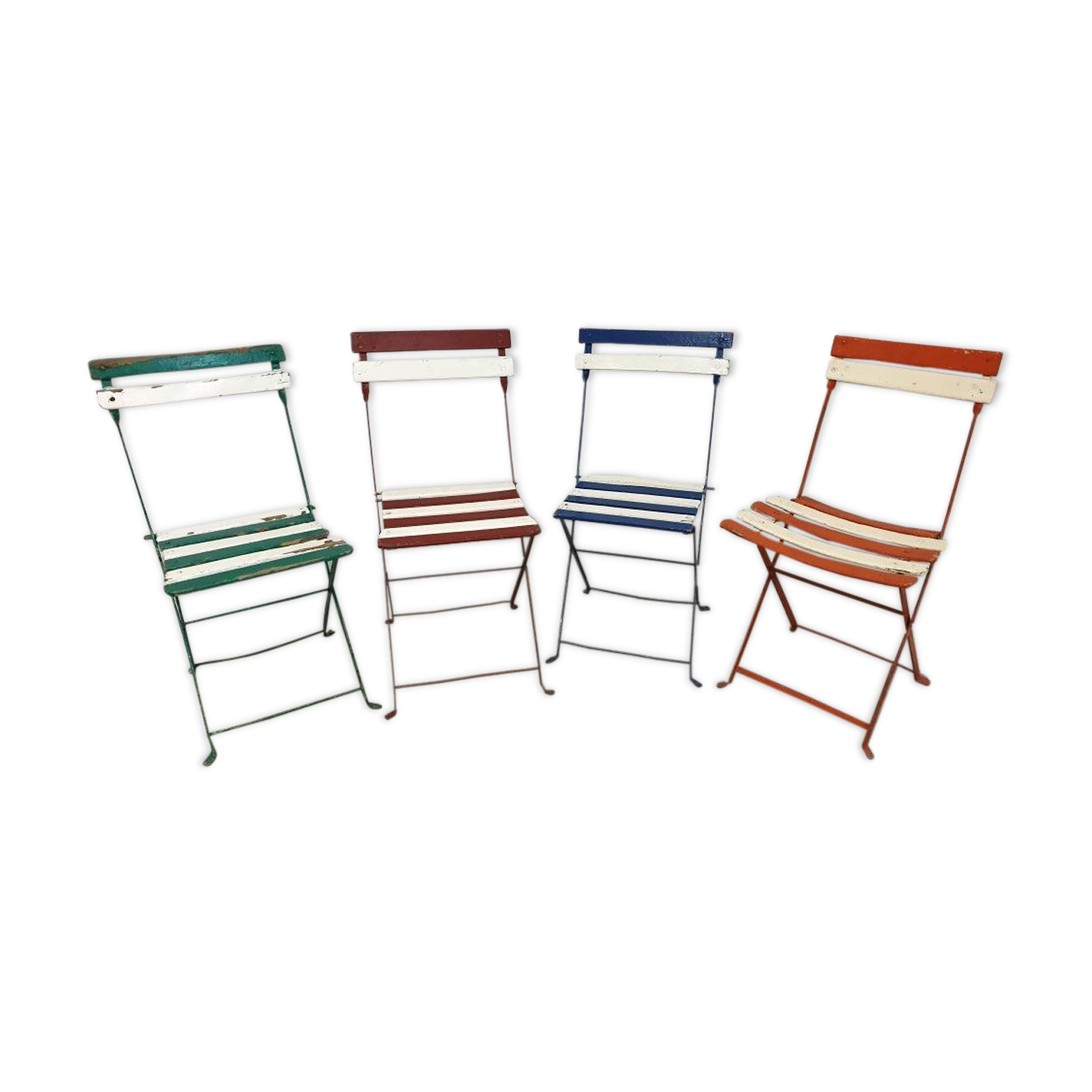 Bistro folding chairs garden