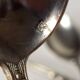 6 Art Nouveau silver-plated coffee spoons