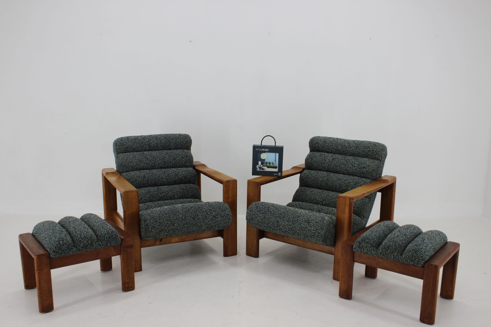 Living room oak set ,finland 1960