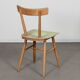 Vintage wooden chair produced by Ton, 1960